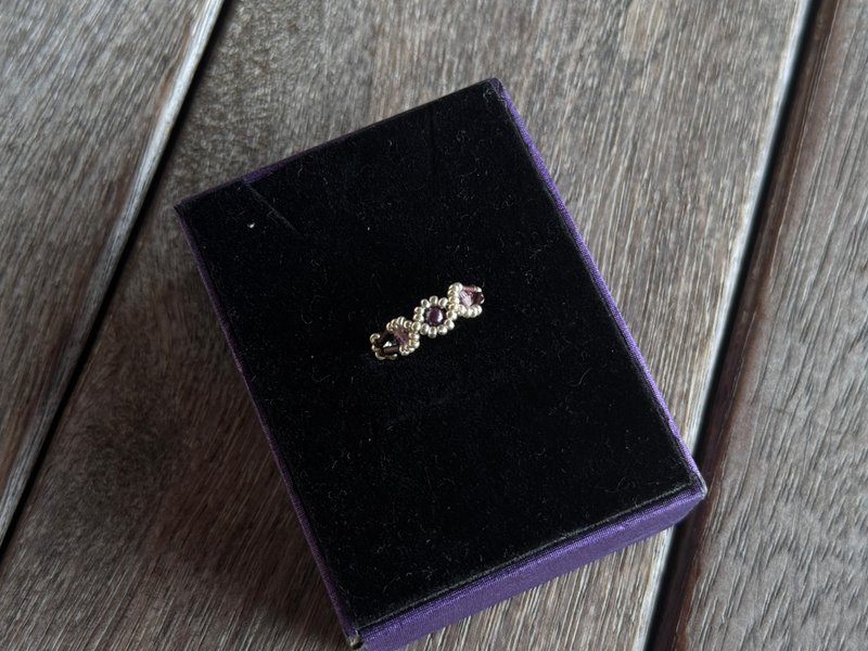 20260108 日本御幸珠 串珠 介指 - 项链 - 半宝石 黑色