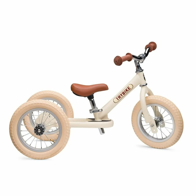 Trybike - 2合1渐进式平衡车/滑步车 - 雾面奶茶 - 玩具/玩偶 - 其他金属 卡其色