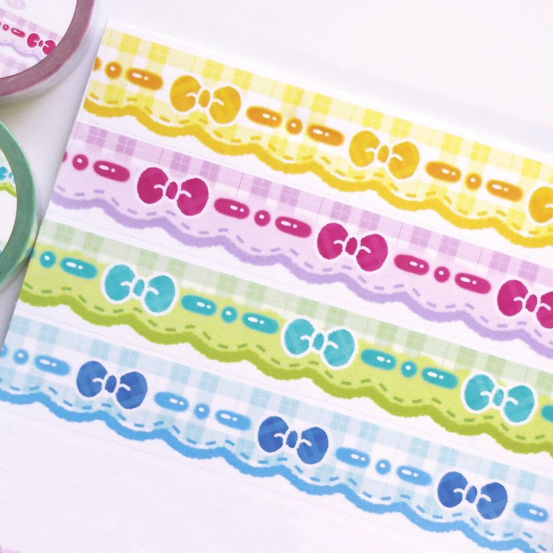 Mongsil 丝带检查屏蔽胶带 4 种 - 纸胶带 - 纸 