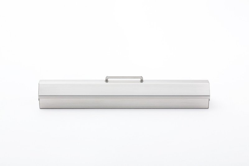 Perrocaliente BENDIN 随身笔盒 - 红色 / 银色 - 笔筒/笔座 - 其他金属 银色