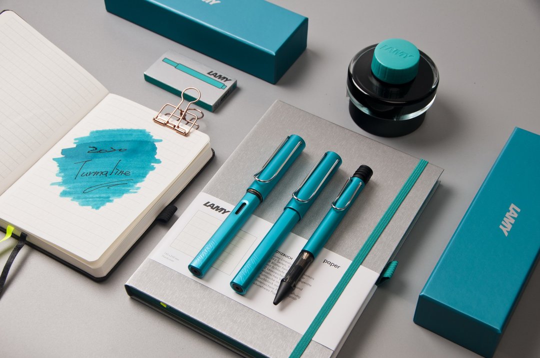LAMY 原子笔 / AL star 恒星系列  - 璧玺蓝 - 圆珠笔/中性笔 - 铝合金 蓝色