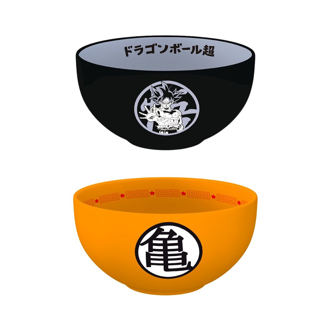 官方授权七龙珠悟空 自在极意功 XL 饭碗 套装600mL - 碗 - 陶 橘色