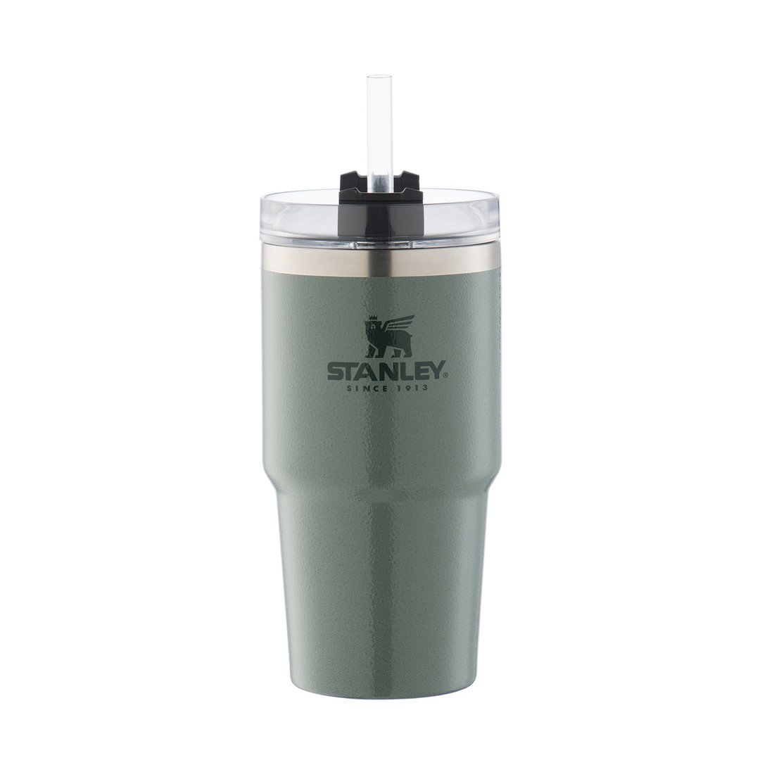 STANLEY 冒险系列 吸管随手杯 0.68L / 锤纹绿 - 保温瓶/保温杯 - 不锈钢 