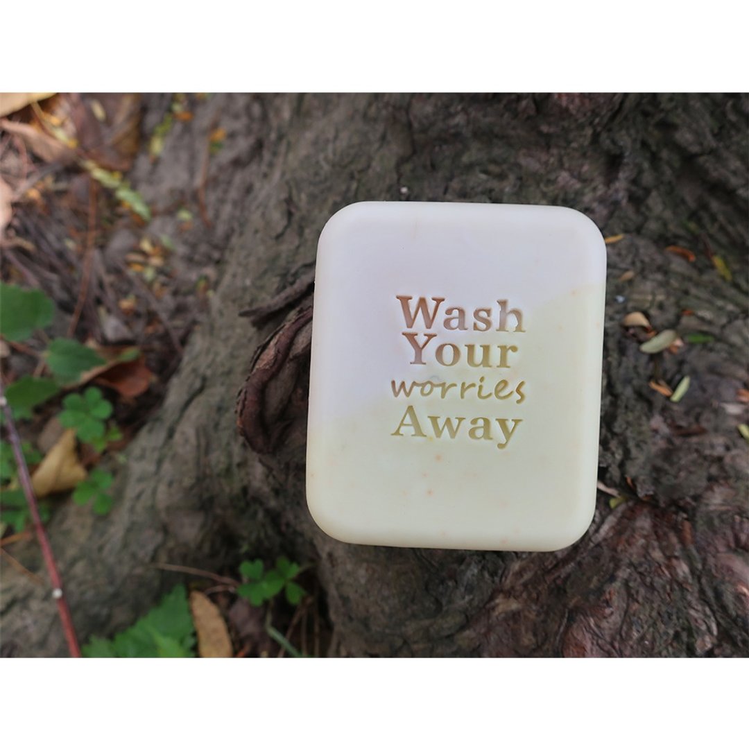 【皂章B67】洗去忧虑 Wash Your Worries Away 洗去你的烦恼 - 蜡烛/香氛/手工皂 - 压克力 
