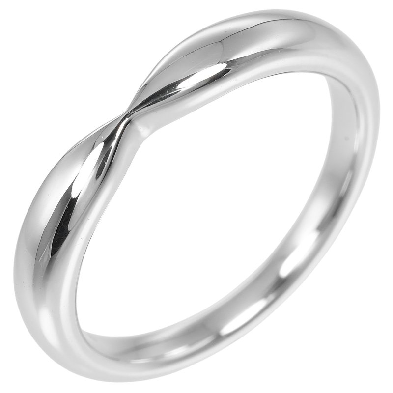 【日本直送】Tiffany & Co. Harmony 6.5号戒指 Pt950铂金 约4.26克 【二手】A级 - 戒指 - 贵金属 银色