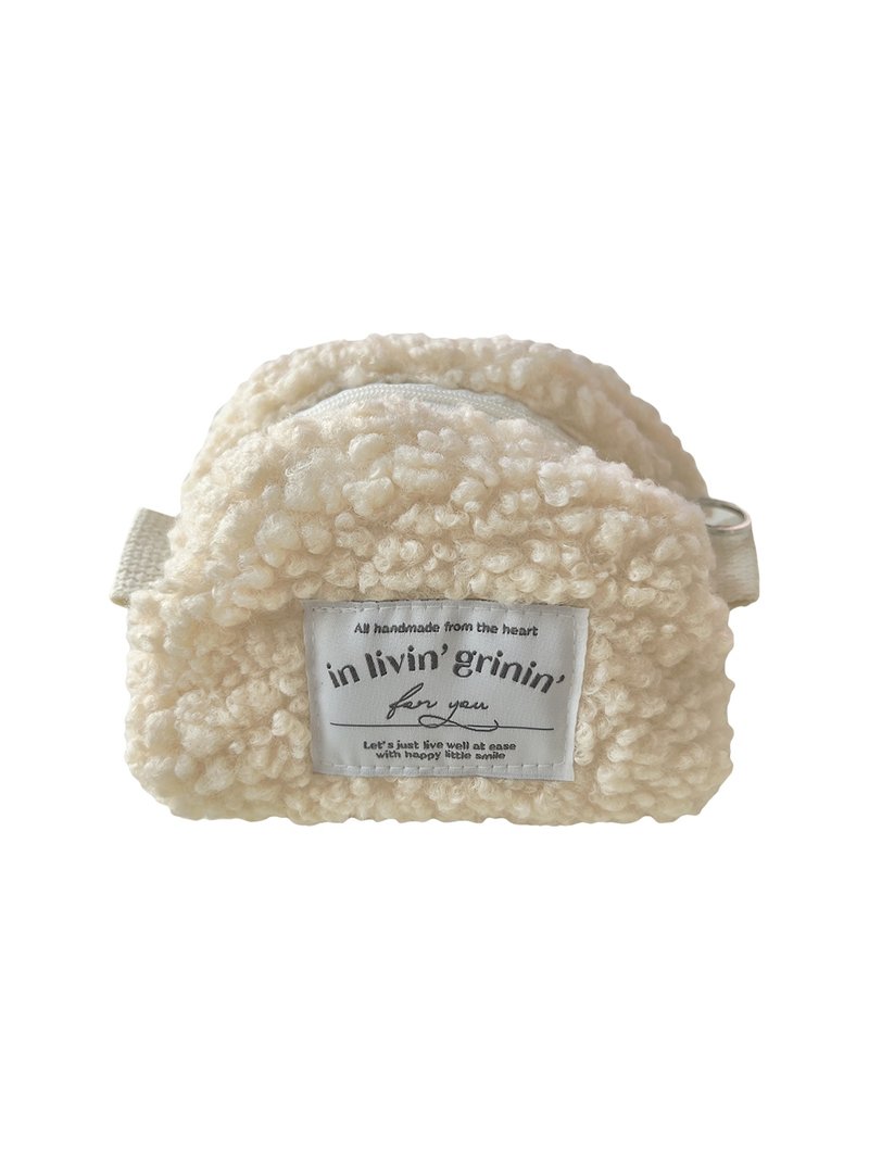 奶昔浓汤 缤纷小圆包 - 化妆包/杂物包 - 其他人造纤维 黄色