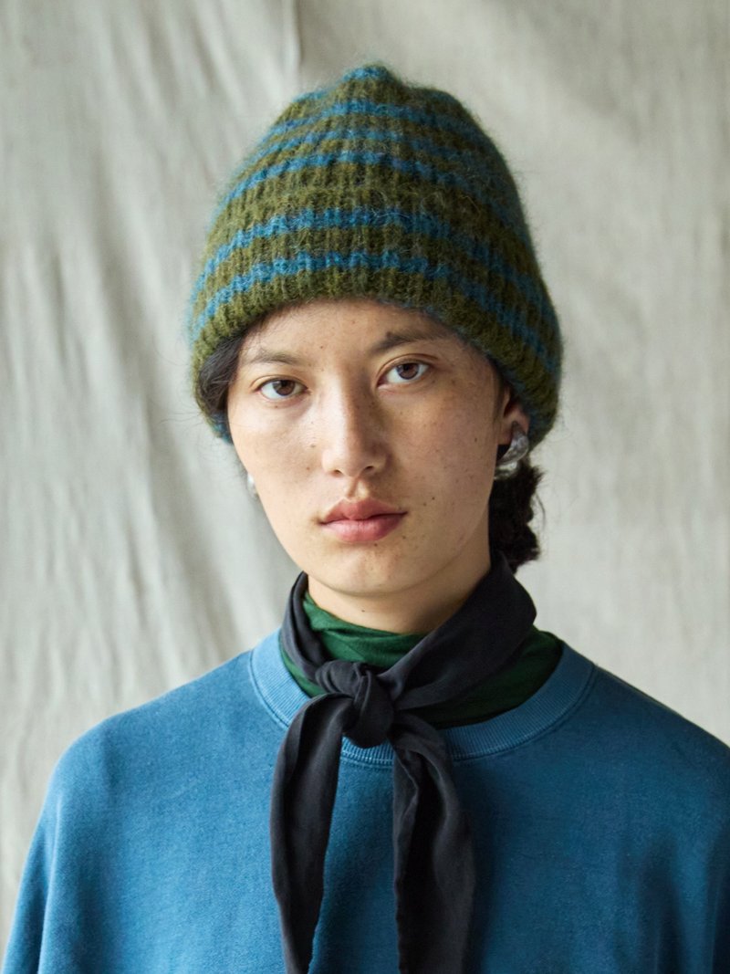 日系复古 / 针织毛线帽 / 羊毛混纺 - 帽子 - 其他材质 多色