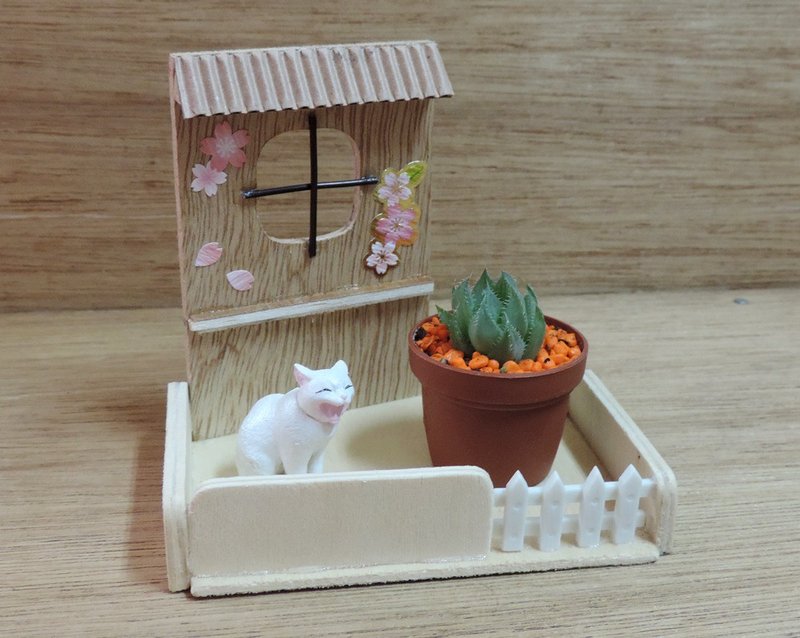 日式小花园 · 多肉植物 - 植栽/盆栽 - 其他材质 