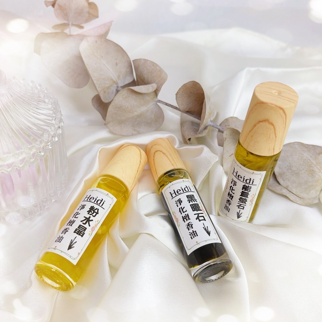水晶净化檀香油-水晶消磁/水晶精油/清香 - 香薰/精油/线香 - 水晶 