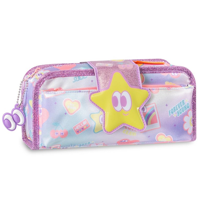 2in1 趣味铅笔盒-梦幻彩虹 FunTime - 铅笔盒/笔袋 - 聚酯纤维 粉红色