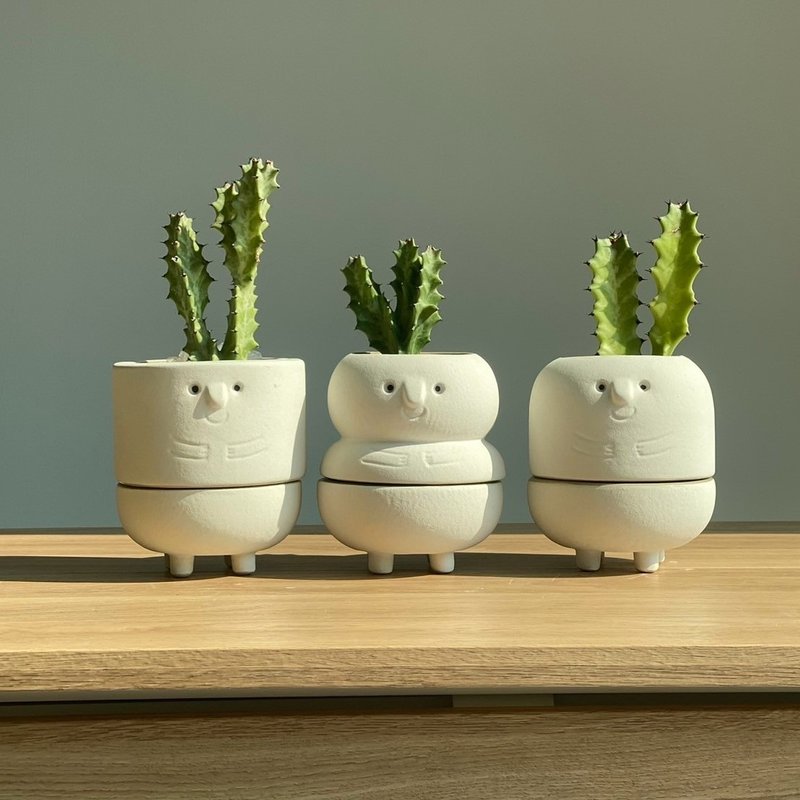 陶瓷花盆PP-02 - 花瓶/陶器 - 陶 