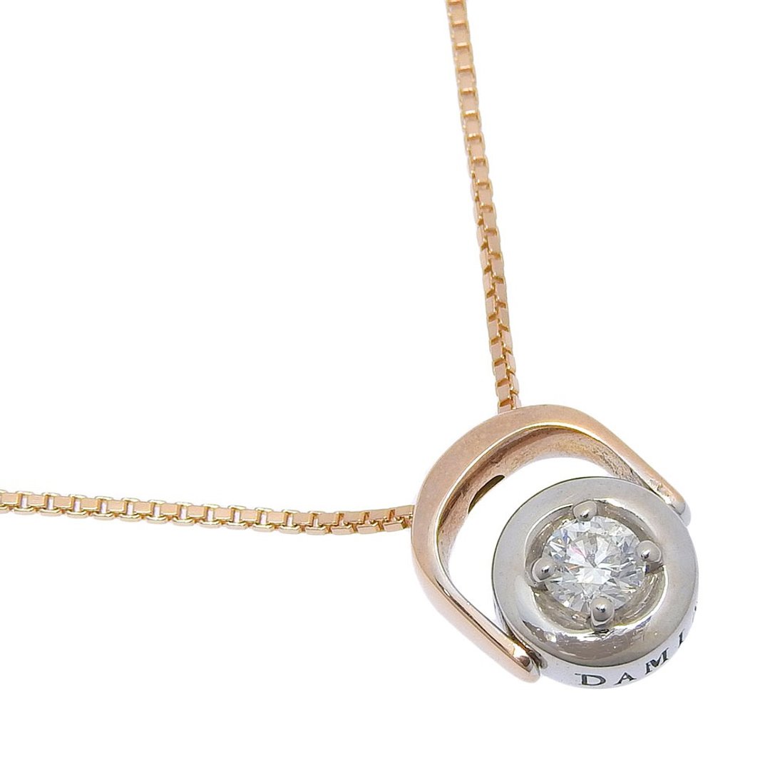 【日本直送】Damiani 双面可戴项链 K18PG × 钻石 约 6.3g 女性用【二手】 - 项链 - 贵金属 金色