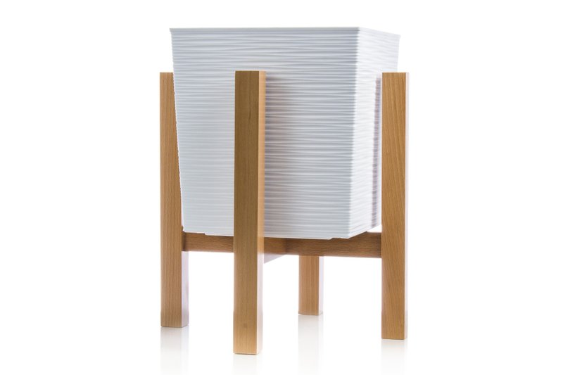 中世纪现代植物架室内 25-40 厘米（10-16 寸）高木质家居装饰 - 植栽/盆栽 - 木头 金色