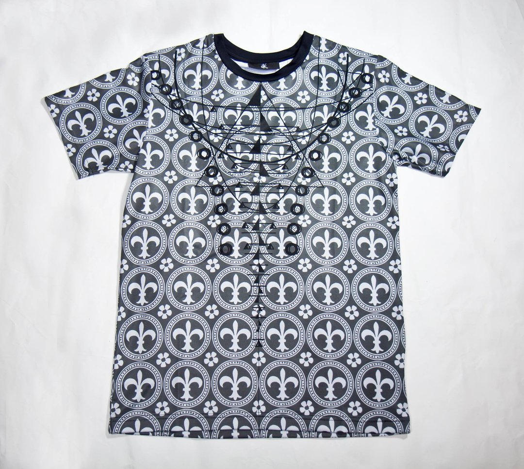 AC1881 设计款T-shirt - 男装上衣/T 恤 - 聚酯纤维 白色