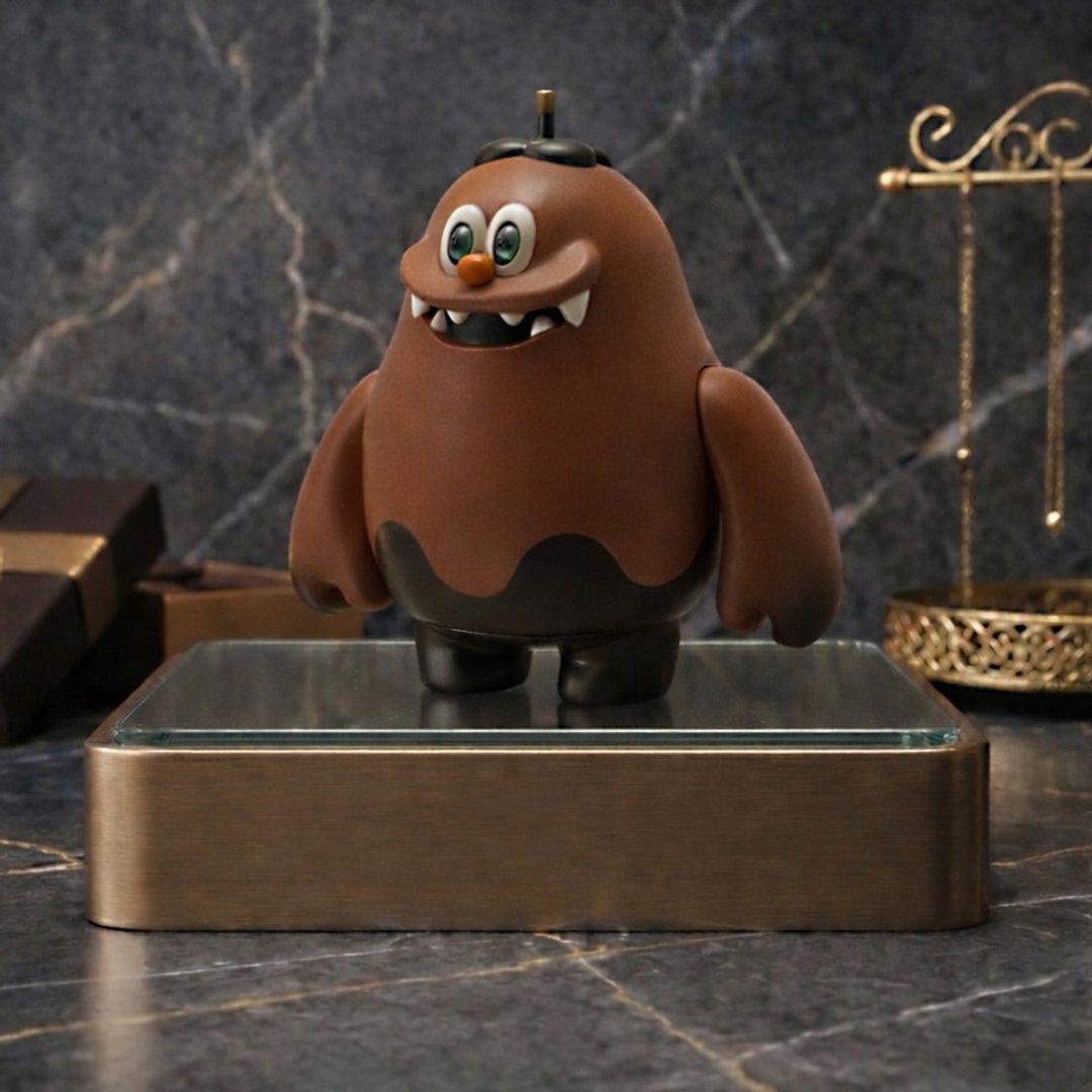MORA MORA chocolate - 玩偶/公仔 - 其他材质 咖啡色