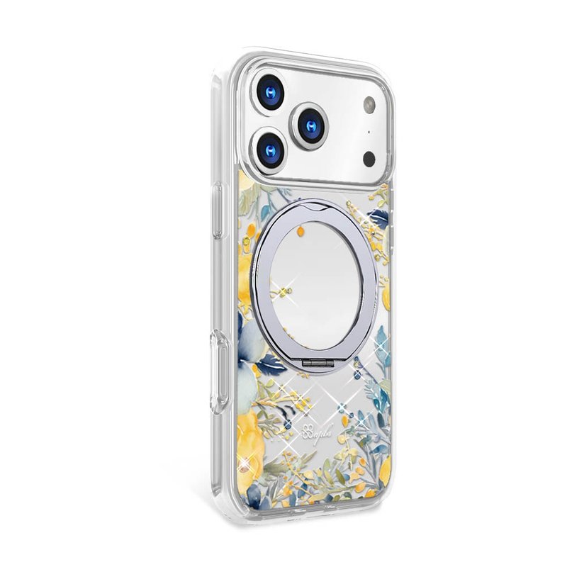 apbs iPhone 17/16/15/14/13 军规360旋转磁吸立架钻壳-仲夏梦 - 手机壳/手机套 - 其他材质 多色