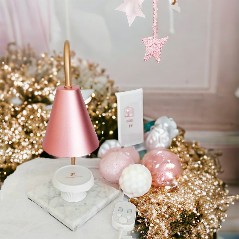 圣诞节礼物*浪漫首选_定时香氛融蜡灯-买1送4-现货| - 灯具/灯饰 - 其他金属 粉红色