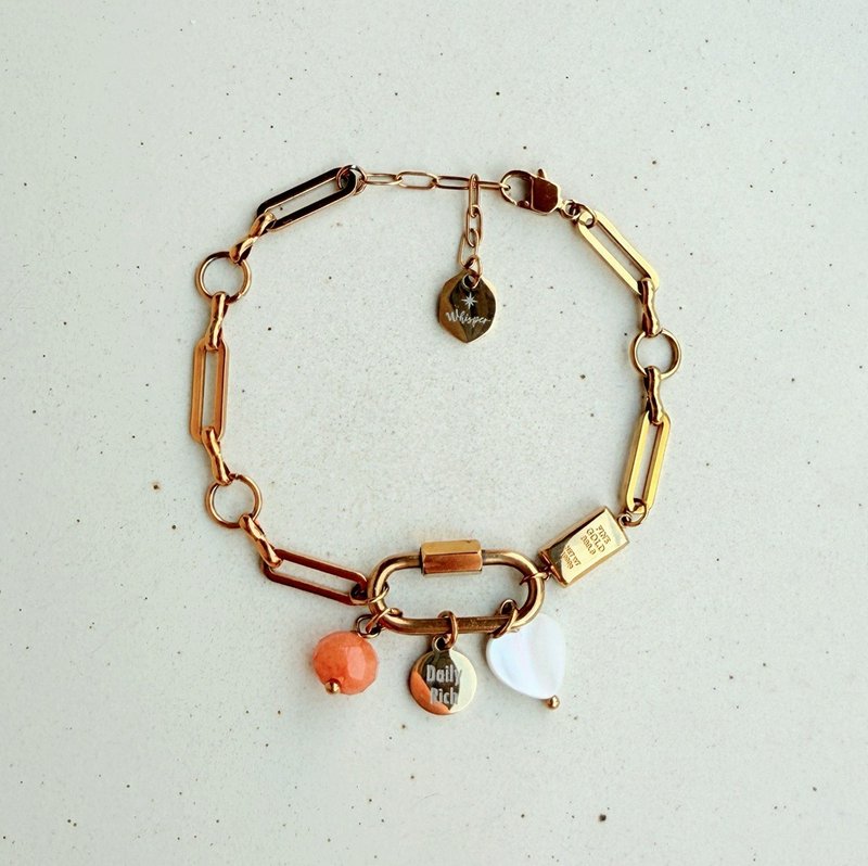 Daily Rich -日富一日手环(预购) - 手链/手环 - 不锈钢 