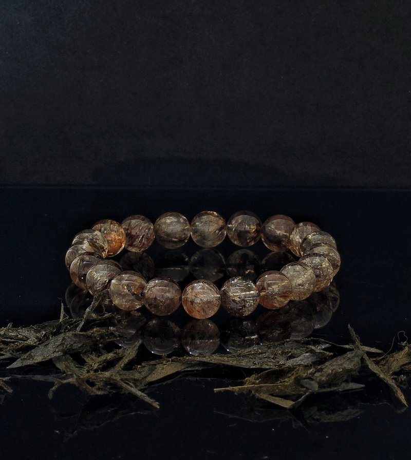 乌金超七 9.6mm 手链 ( HKA9044 ) - 手链/手环 - 水晶 