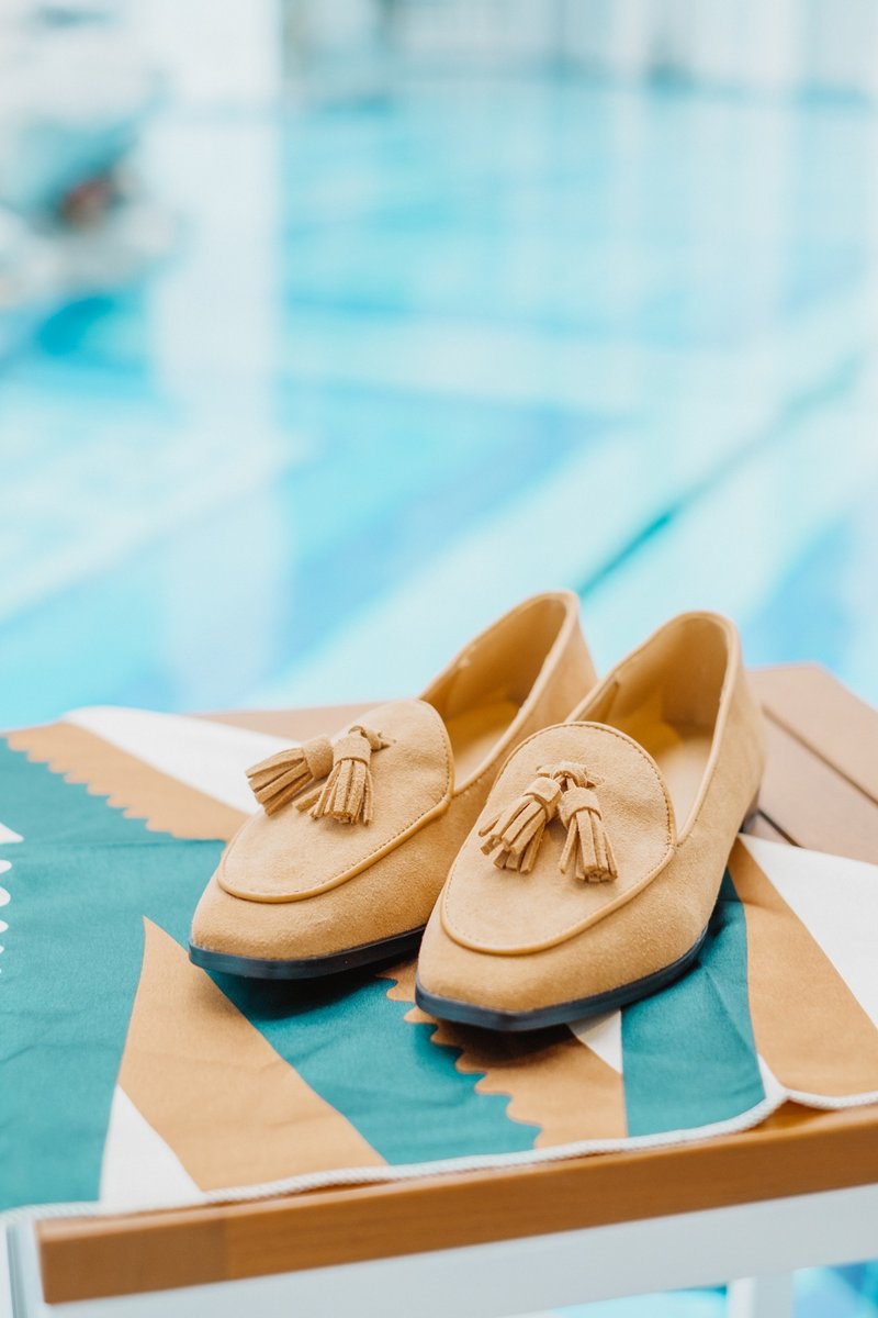 经典乐福鞋 落叶黄 - 女款牛津鞋/乐福鞋 - 真皮 黄色