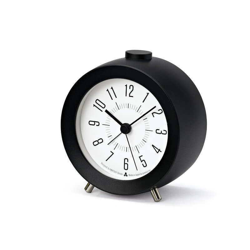 Lemnos JIJI Alarm 闹钟 - 黑 - 时钟/闹钟 - 其他金属 黑色