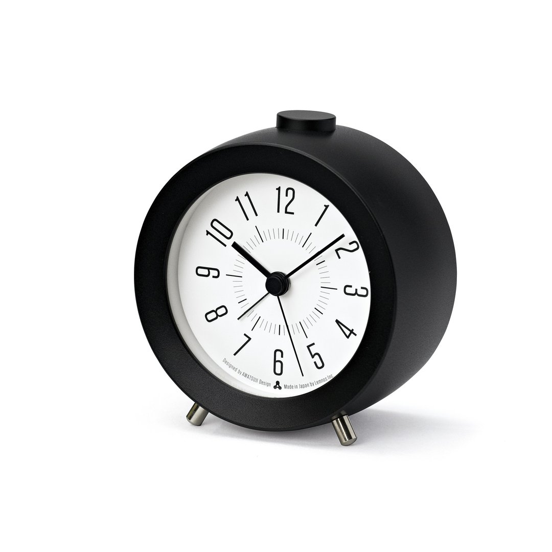 Lemnos JIJI Alarm 闹钟 - 黑 - 时钟/闹钟 - 其他金属 黑色