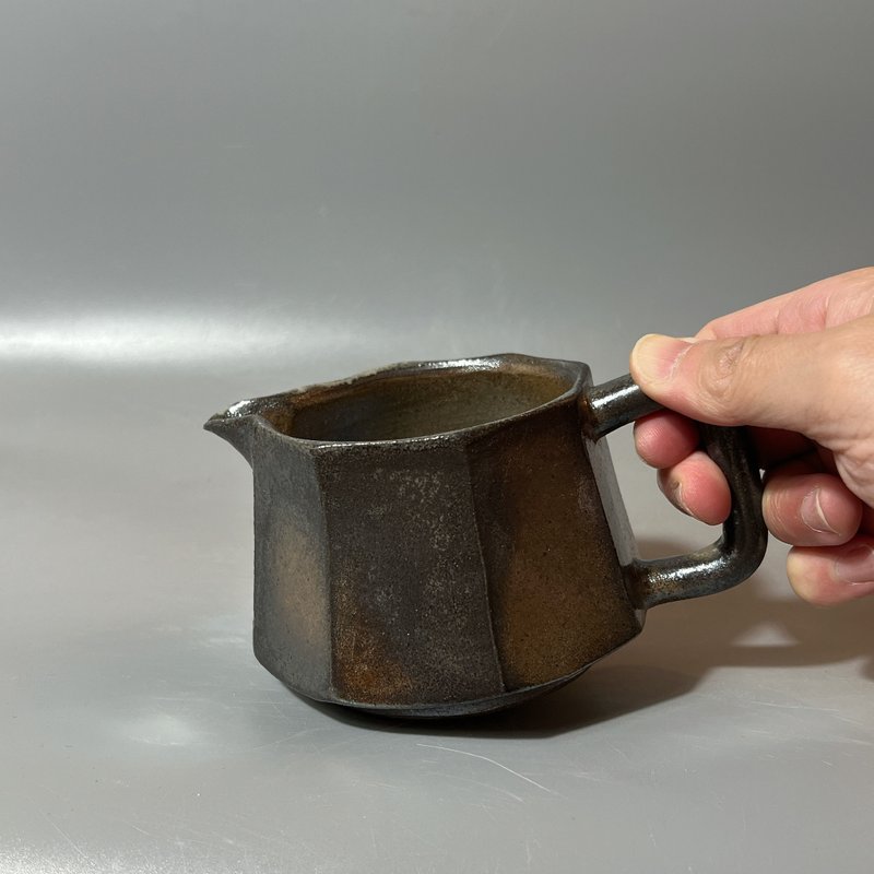 柴烧切面茶海 / 300cc / 小平凡手作 - 其他 - 陶 卡其色