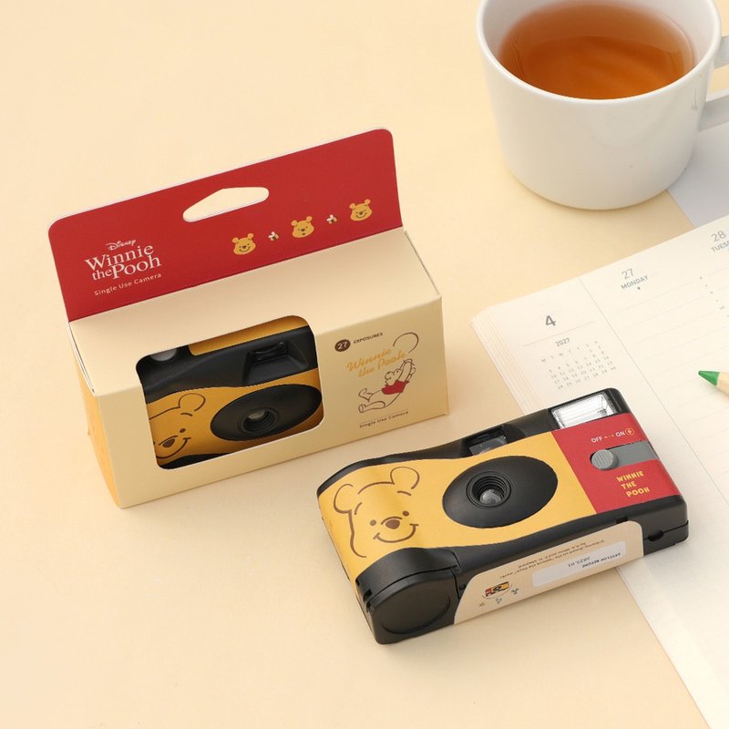 迪士尼小熊维尼即可拍相机-iso400 可拍摄27张 底片相机 胶卷相机 - 相机 - 其他材质 多色