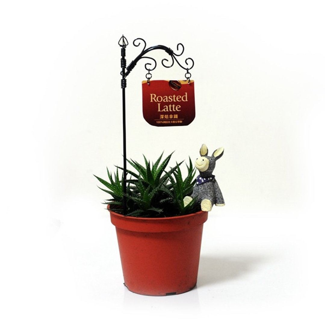 铝线植栽花插.花牌.标示牌1 - 其他 - 其他金属 黑色