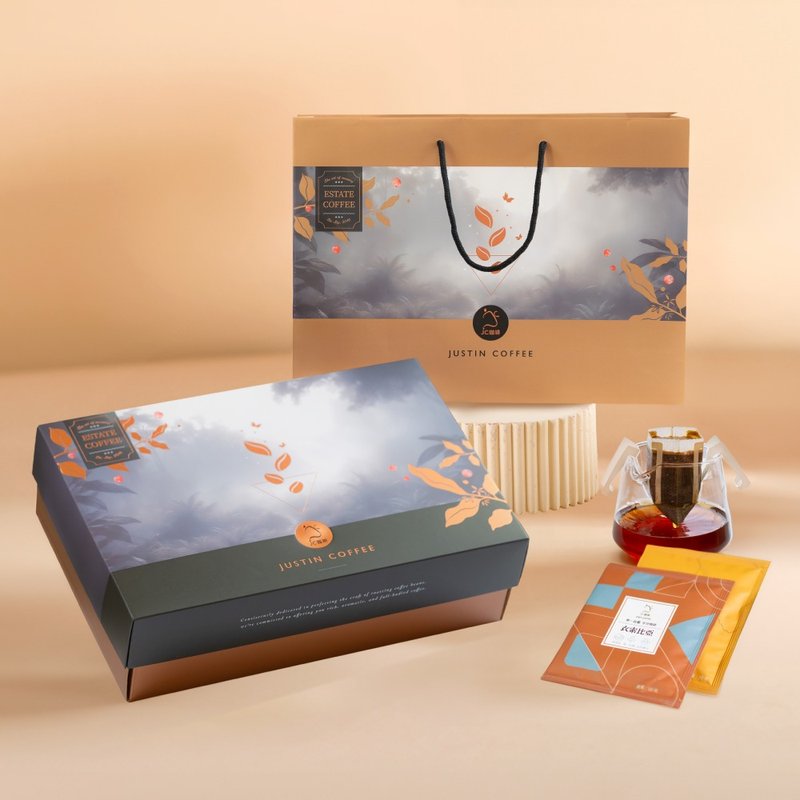 咖啡森林滤泡礼盒│世界庄园滤泡咖啡(10gx20包/盒)滤挂/浸泡任选 - 咖啡 - 其他材质 咖啡色