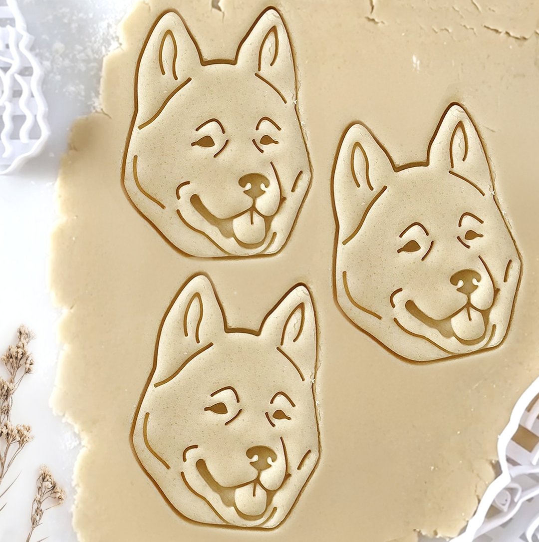 美国秋田犬造型饼干模具 - 其他 - 塑料 