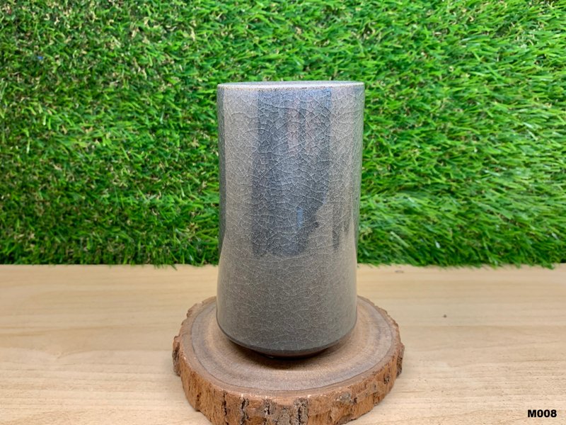 青瓷直筒杯 l 柴烧 - 茶具/茶杯 - 陶 多色