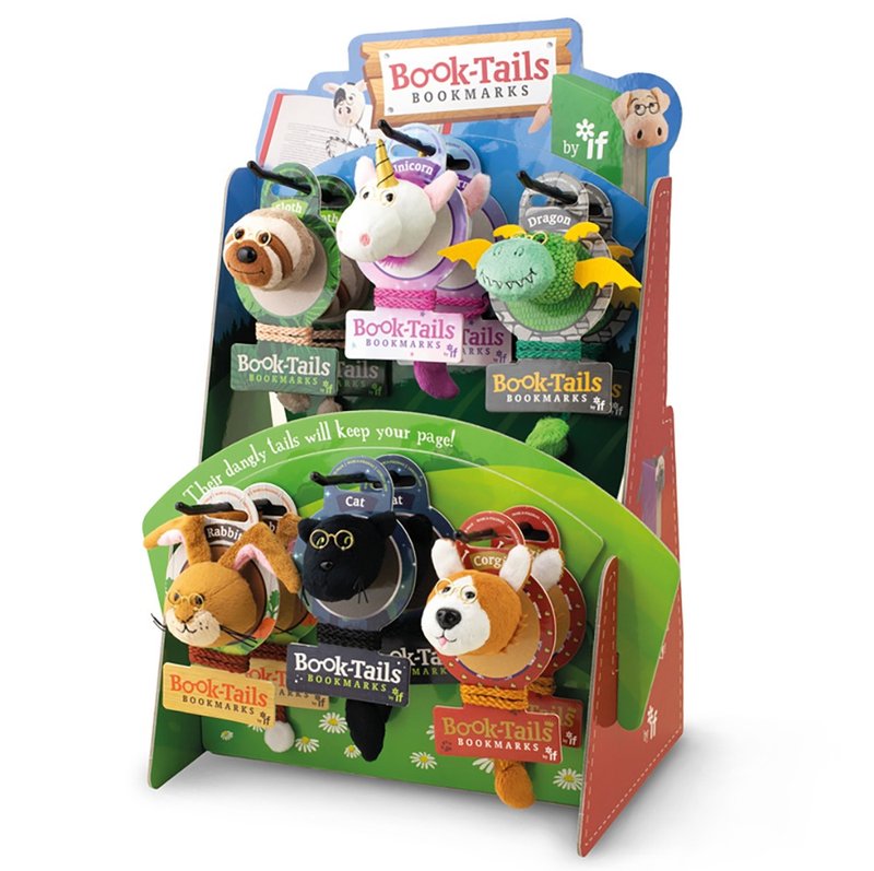 毛茸茸可爱动物造型书签 / 阅读疗愈系*英国进口 台湾出货* - 书签 - 其他材质 多色