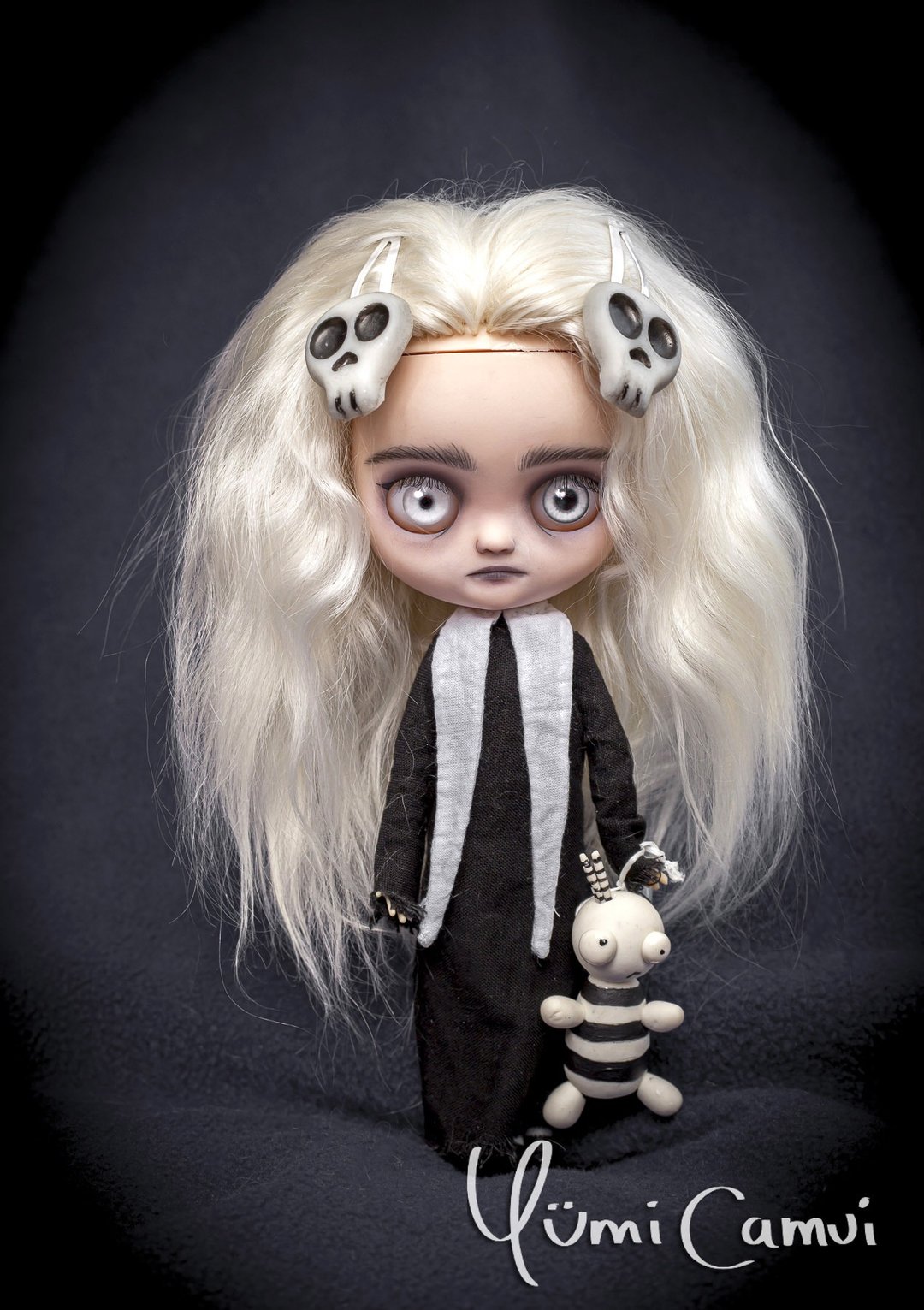 布莱斯娃娃 Custom Middie Blythe doll Lenore the cute little dead girl by Yumi Camui - 玩偶/公仔 - 塑料 多色
