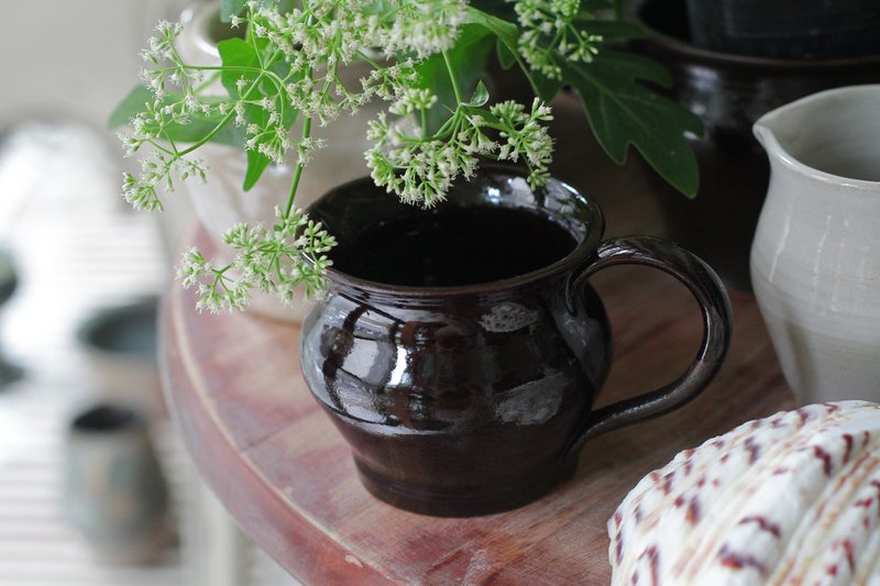 法式奶壶7 - 其他杯子 - 陶 咖啡色