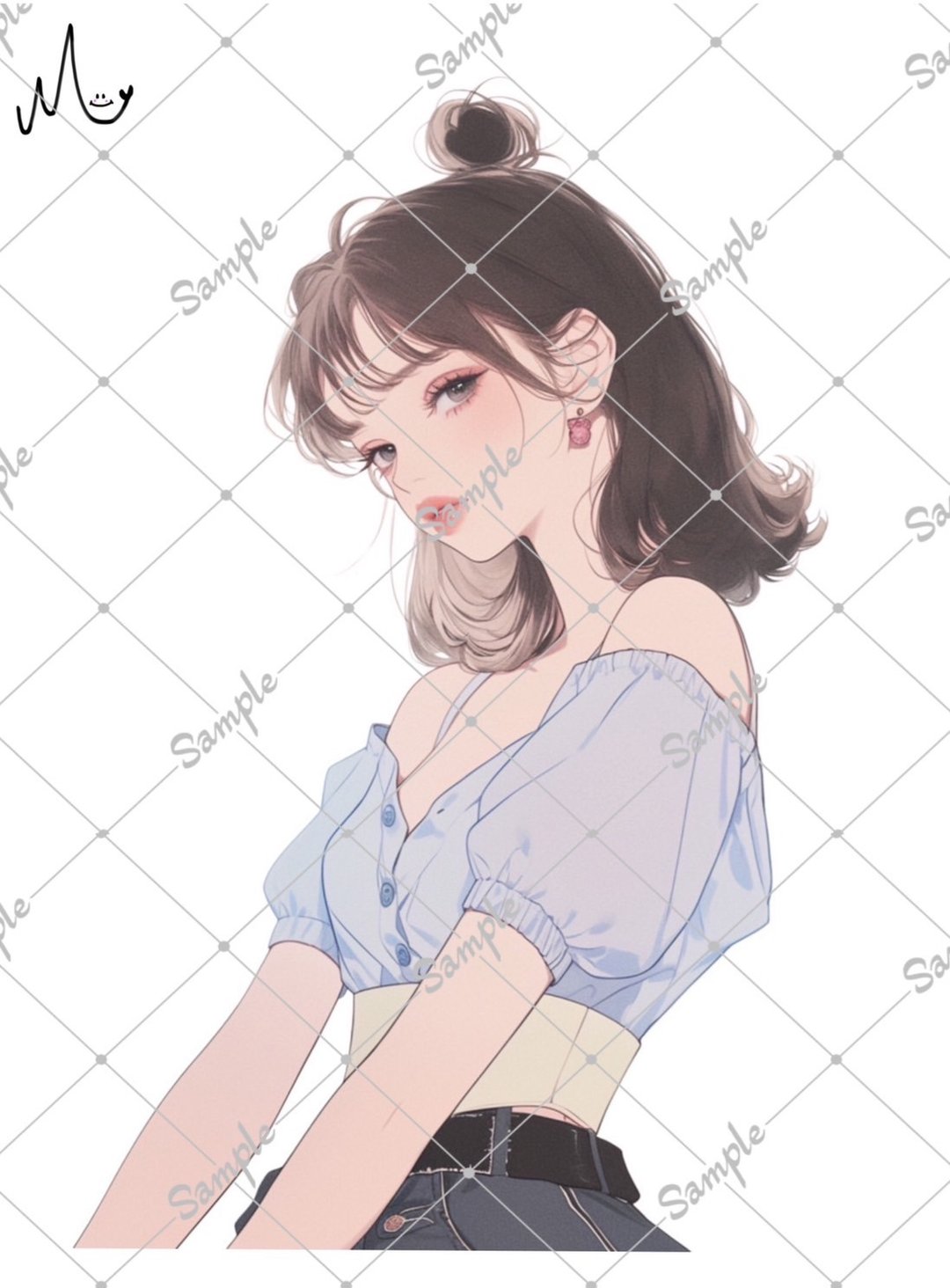 原创人物贴纸 - 贴纸 - 纸 
