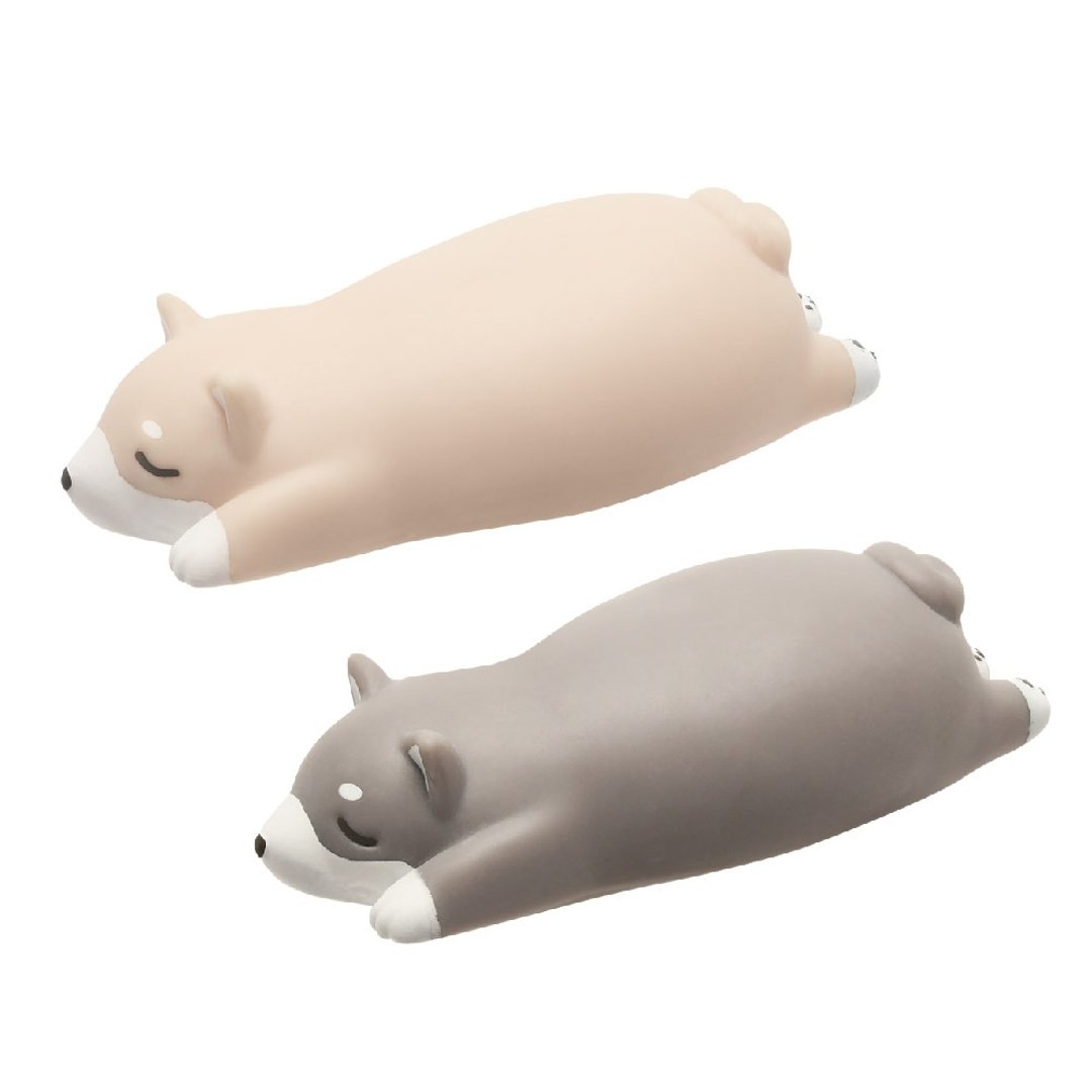 柴犬捏捏纾压玩具(手腕枕 / 2色可选) - 玩偶/公仔 - 塑料 多色