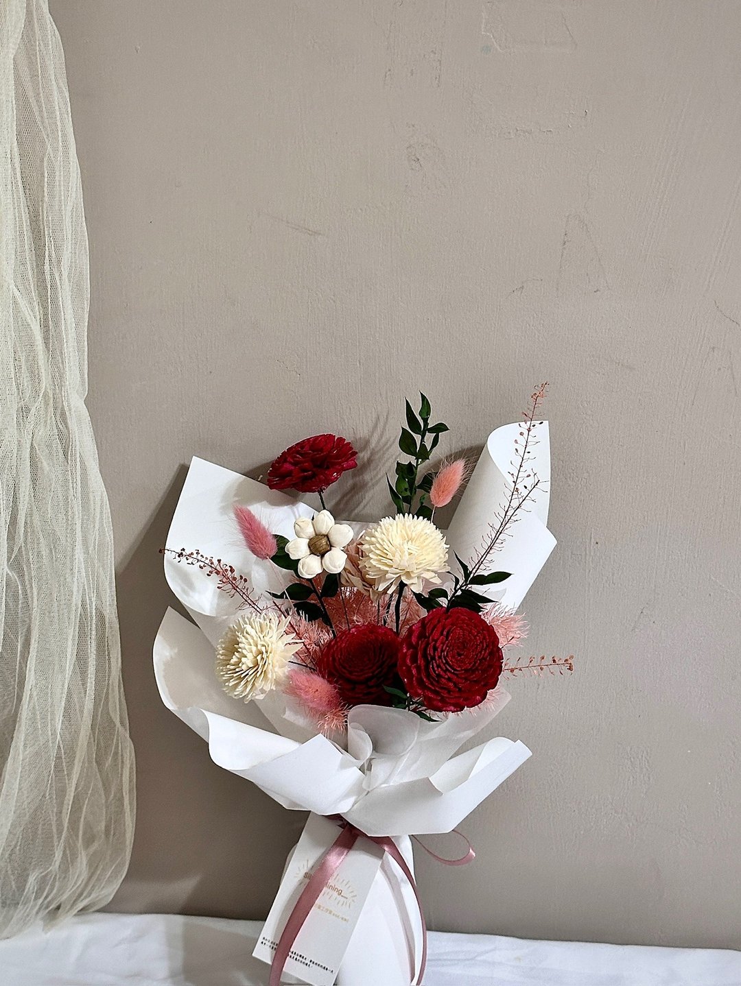 平价花束 索拉花束 索拉花 生日花束 情人节花束 毕业花束 - 干燥花/捧花 - 植物．花 多色