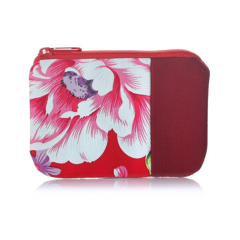 【花布先生】零钱包 - 零钱包 - 棉．麻 多色