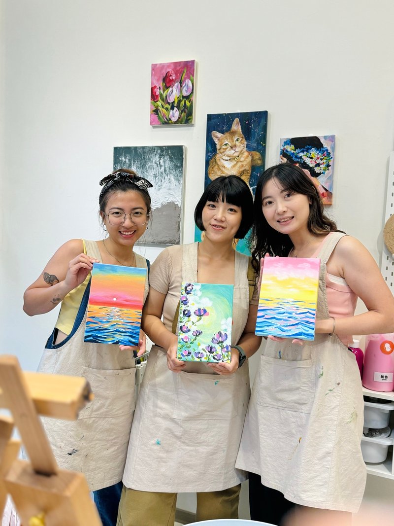 限定主题画布 / 体验小品 / 压克力 / 零基础适合 - 插画/绘画/写字 - 压克力 