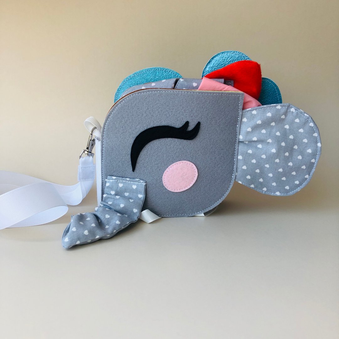 Soft baby book, Baby Quiet Book, Toys for babies, Montessori toy - 玩具/玩偶 - 环保材料 