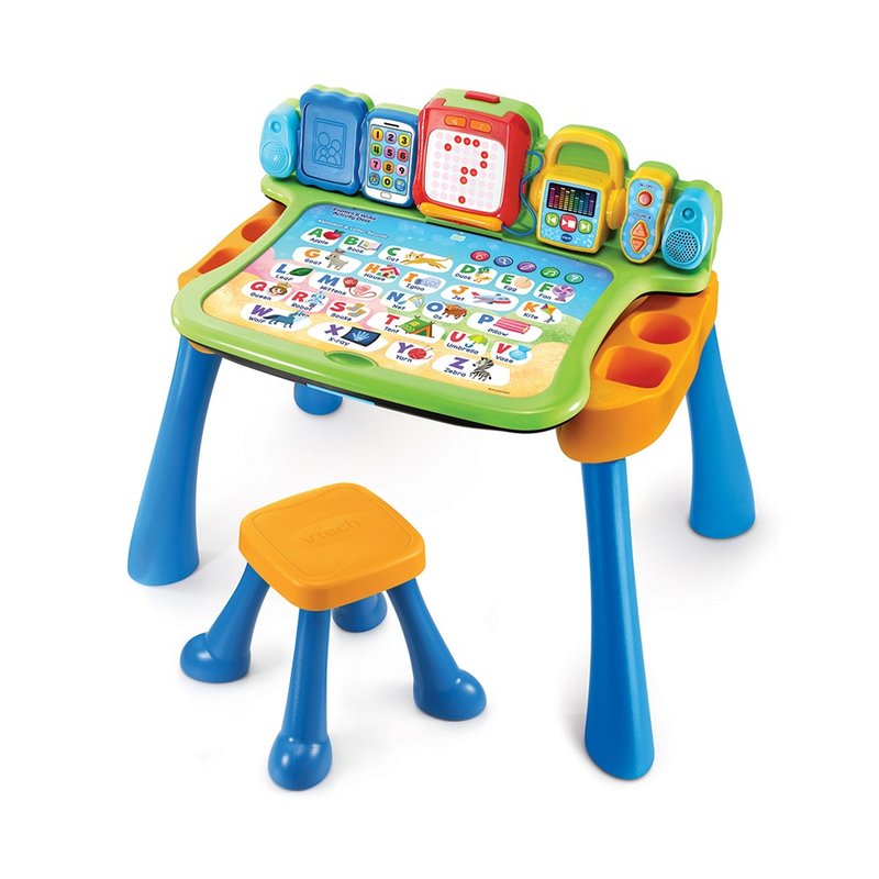 Vtech　4合1多功能交互学习点读桌椅组 - 玩具/玩偶 - 塑料 