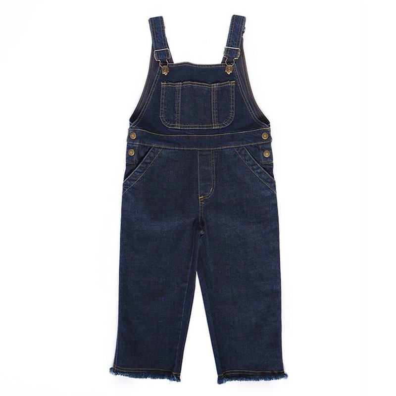 布鲁克斯牛仔吊带裤(二色) - 童装裤 - 其他材质 