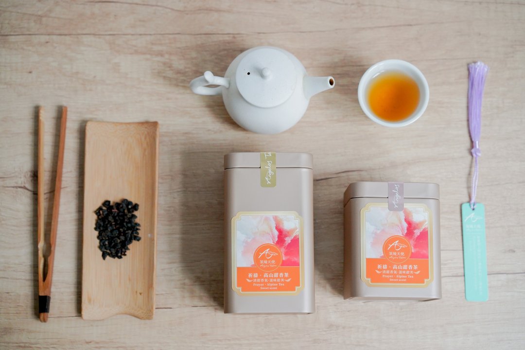 【精选商品】茶境天使 祈祷-高山甜香茶 茶叶 办公室小物 - 茶 - 其他材质 橘色