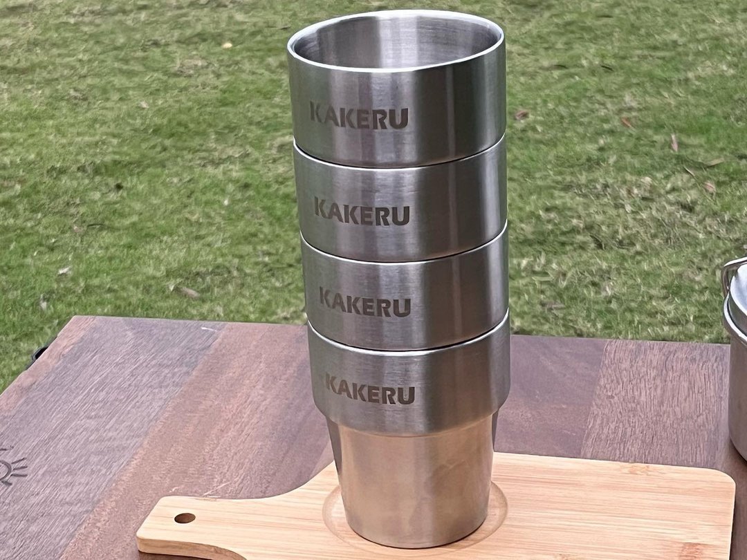 【KAKERU】 316不锈钢杯 (双层不锈钢316杯) - 其他杯子 - 不锈钢 