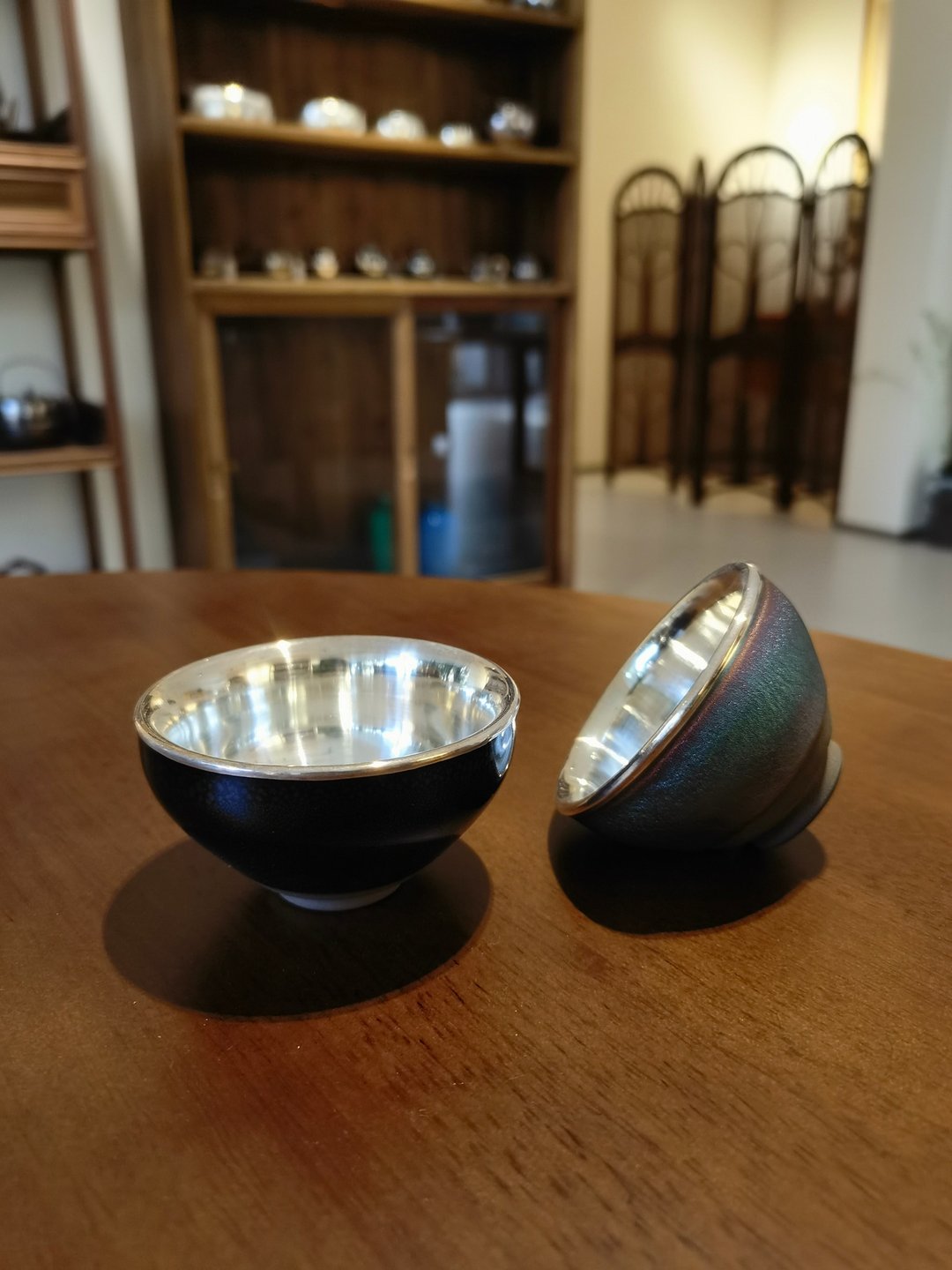 尚帧品 银杯 瓷包银杯 建盏包银 纯银9999银茶杯 - 茶具/茶杯 - 纯银 