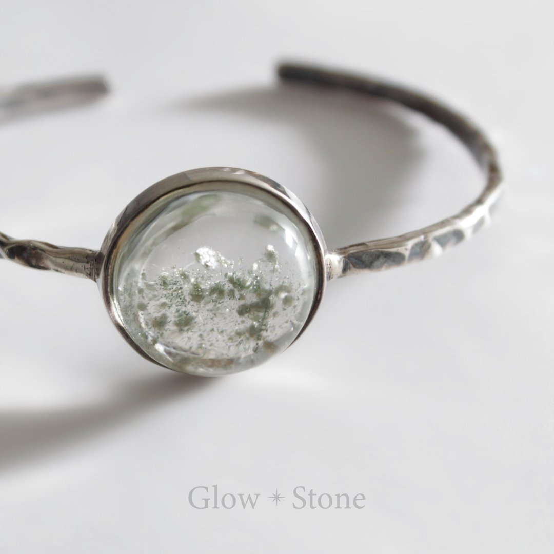 GLOWSTONE 满天星绿幽灵手工设计手鈪 - 手链/手环 - 水晶 