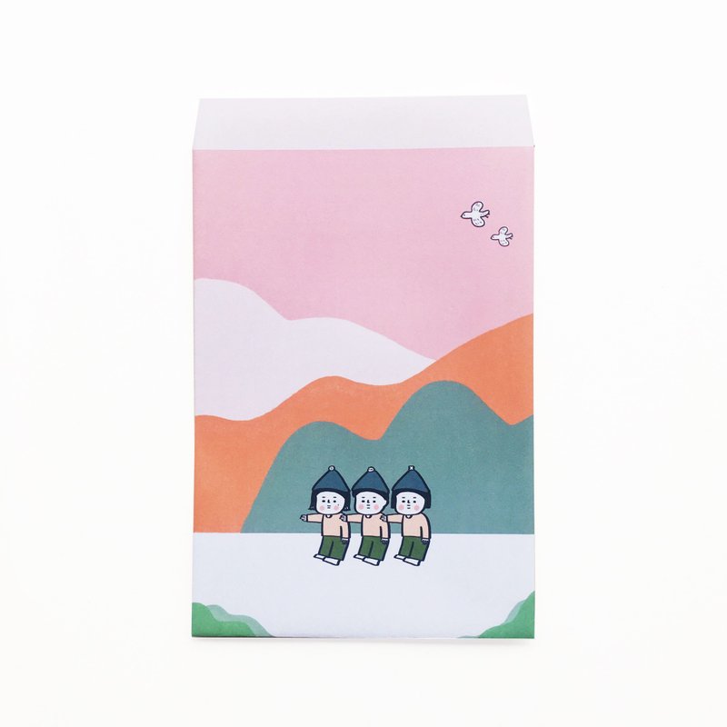 Buddy | 信封纸袋 (6入) - 信封/信纸 - 纸 粉红色