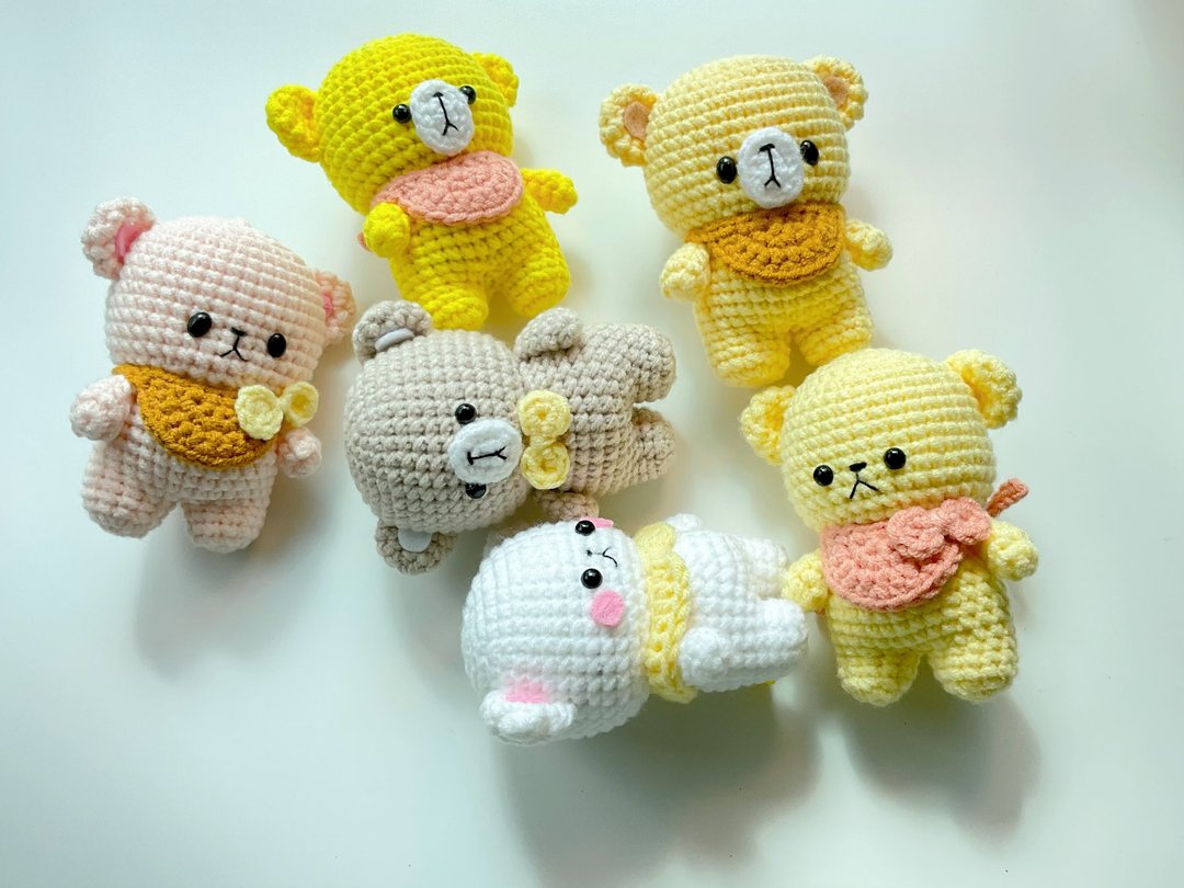 PATTERN amigurumi /Teddy crochet Pattern / bear crochet pattern - 其他数码商品 - 其他材质 