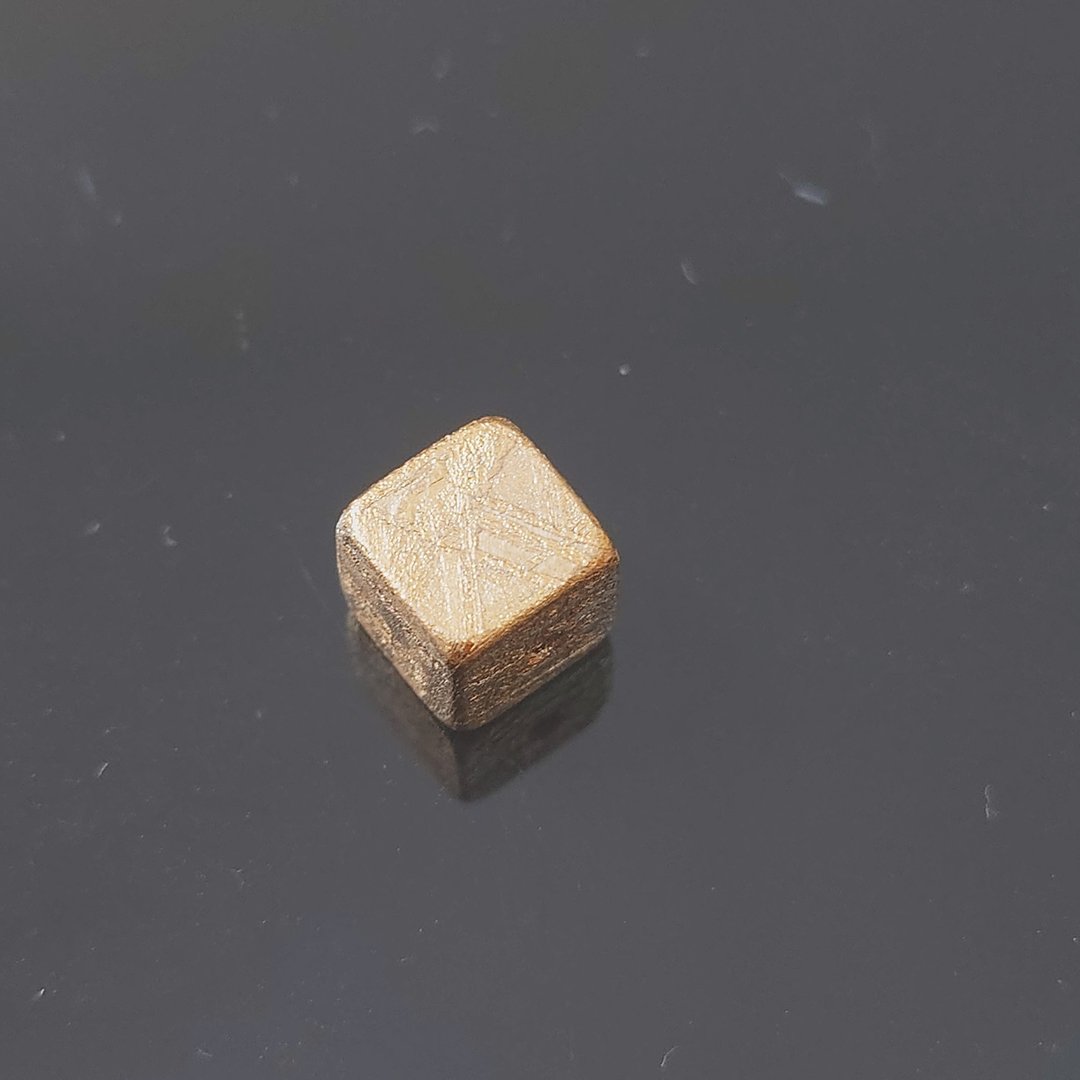 天铁单珠 (方珠-8mm-金色) - 金工/饰品 - 其他金属 金色